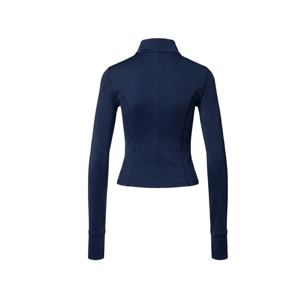 Sknny B*tch Women Zip Navy Pullover