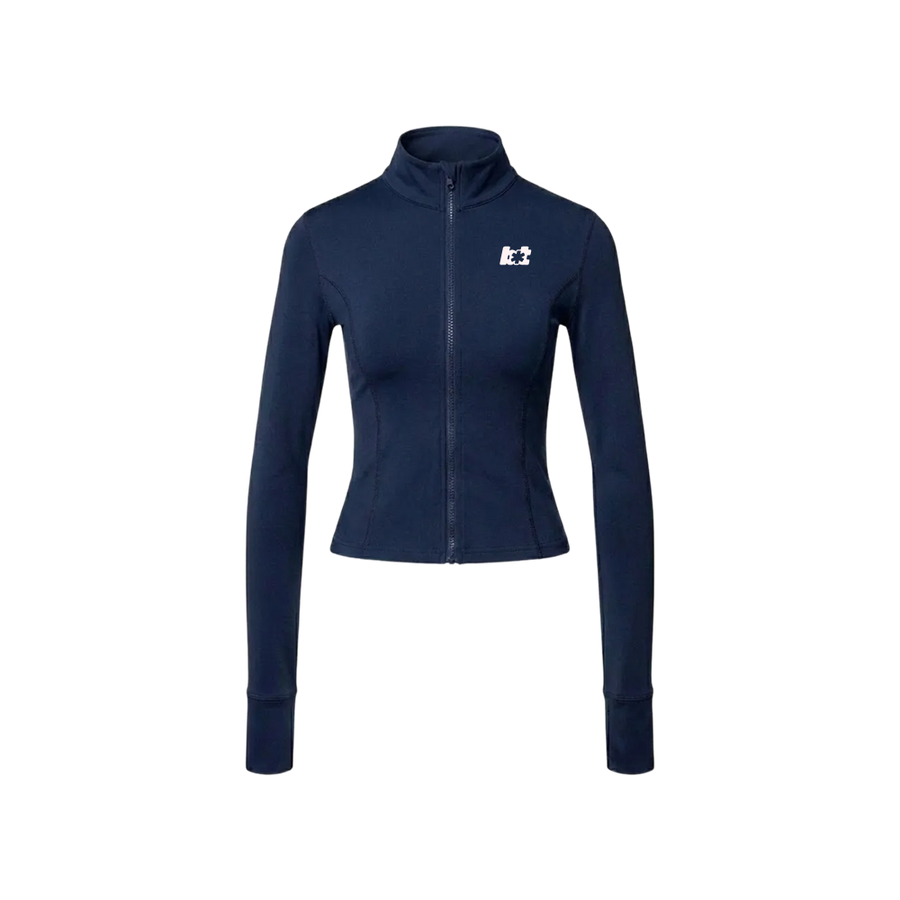 Sknny B*tch Women Zip Navy Pullover