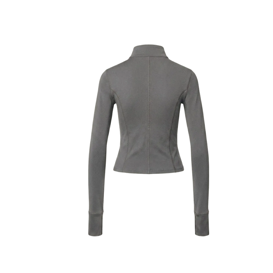 Sknny B*tch Women Zip Grey Pullover